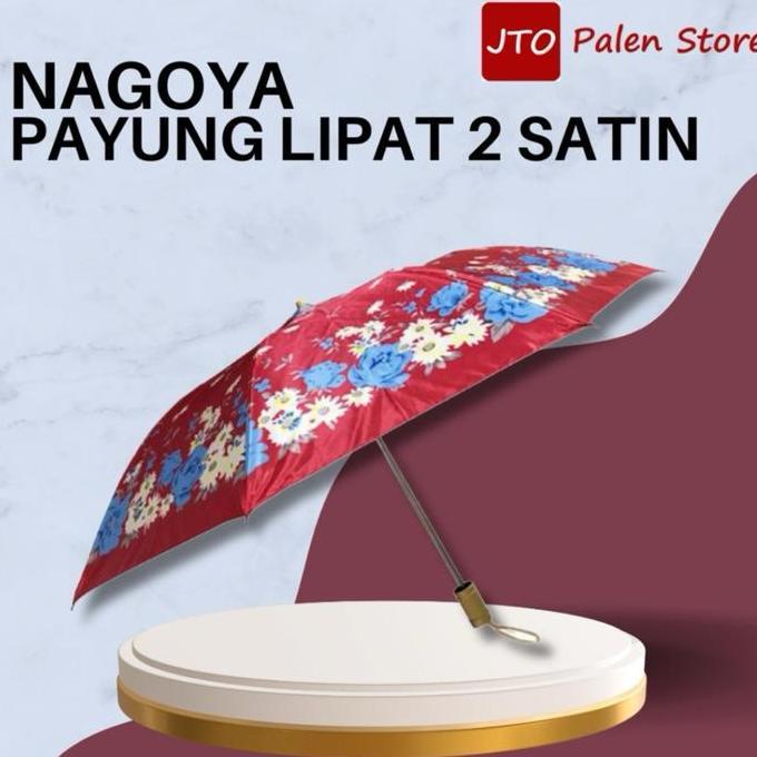 Promo Nagoya Payung Lipat 2 Satin Cod
