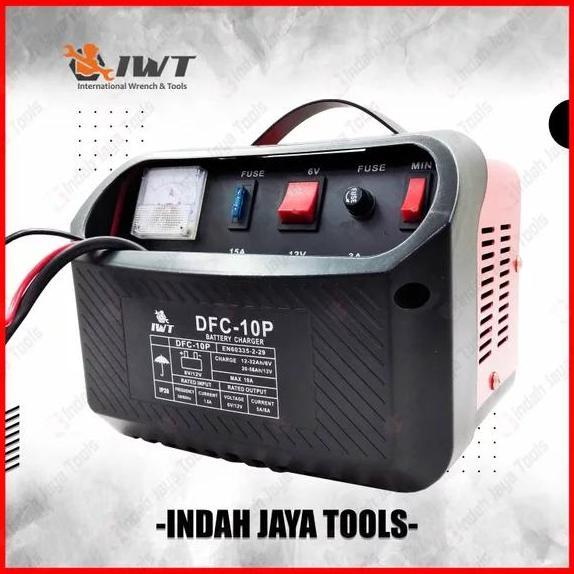 IWT DFC-10P Battery Charger 10A - Charger Cas Aki Kering Basah 10 A