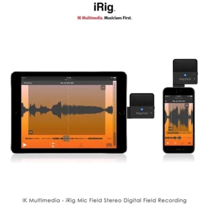 MIC FIELD STEREO DIGITAL RECORDING iRIG Original