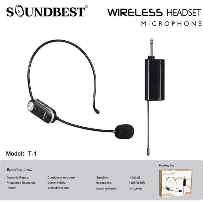 mic imam masjid wireles soundbest t1 T 1 bondu heandset original Original