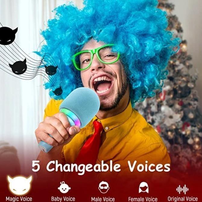 Portable Mini Karaoke Mic/Microphone Smartphone Android,iPhone,Laptop Original