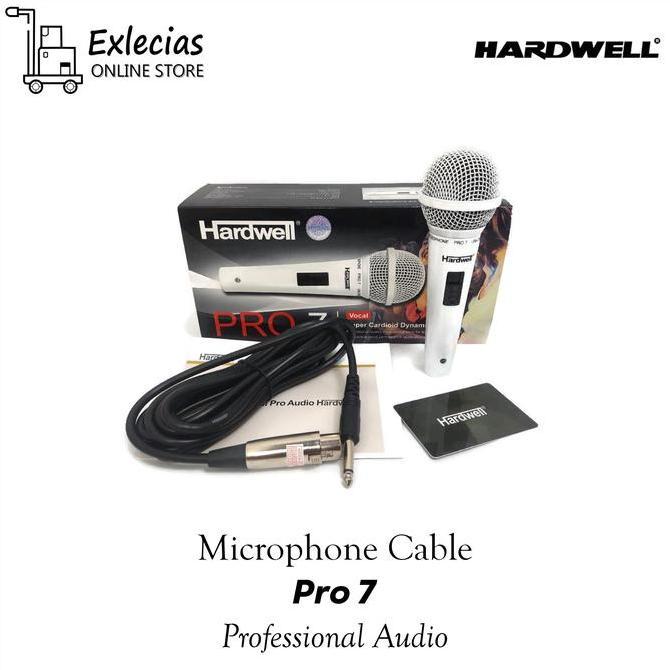 Microphone Kabel Hardwell PRO 7 Professional Audio Original