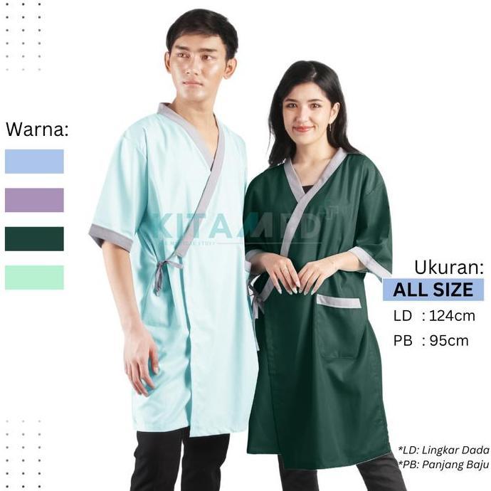 Baju Pasien Kimono Baju Rawat Rumah Sakit