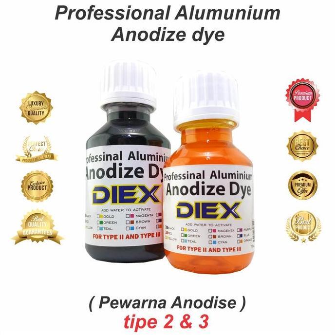 '+'+'+'+] pewarna anodise, ANODIZE DYE 75ml