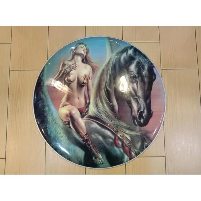 head drum, drum head, kulit drum motif angel 22" CSP-02 KAR