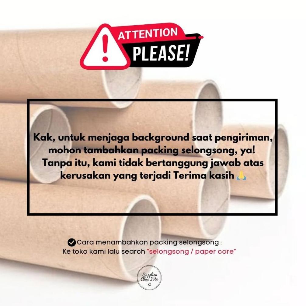 Saf Paket Mini Stand + Pvc Background Foto Putih / Backdrop Photo Polos