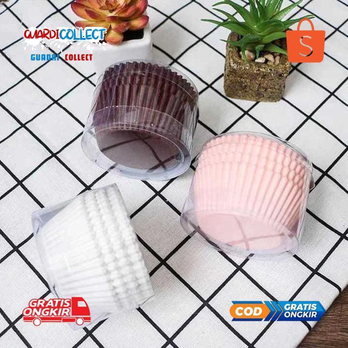 Ex45 He13 [100 PCS] MINI CUP NASTAR CUP KERTAS KECIL CUP KUE KERING ALAS COOKIES CASES CETAKAN ROTI 