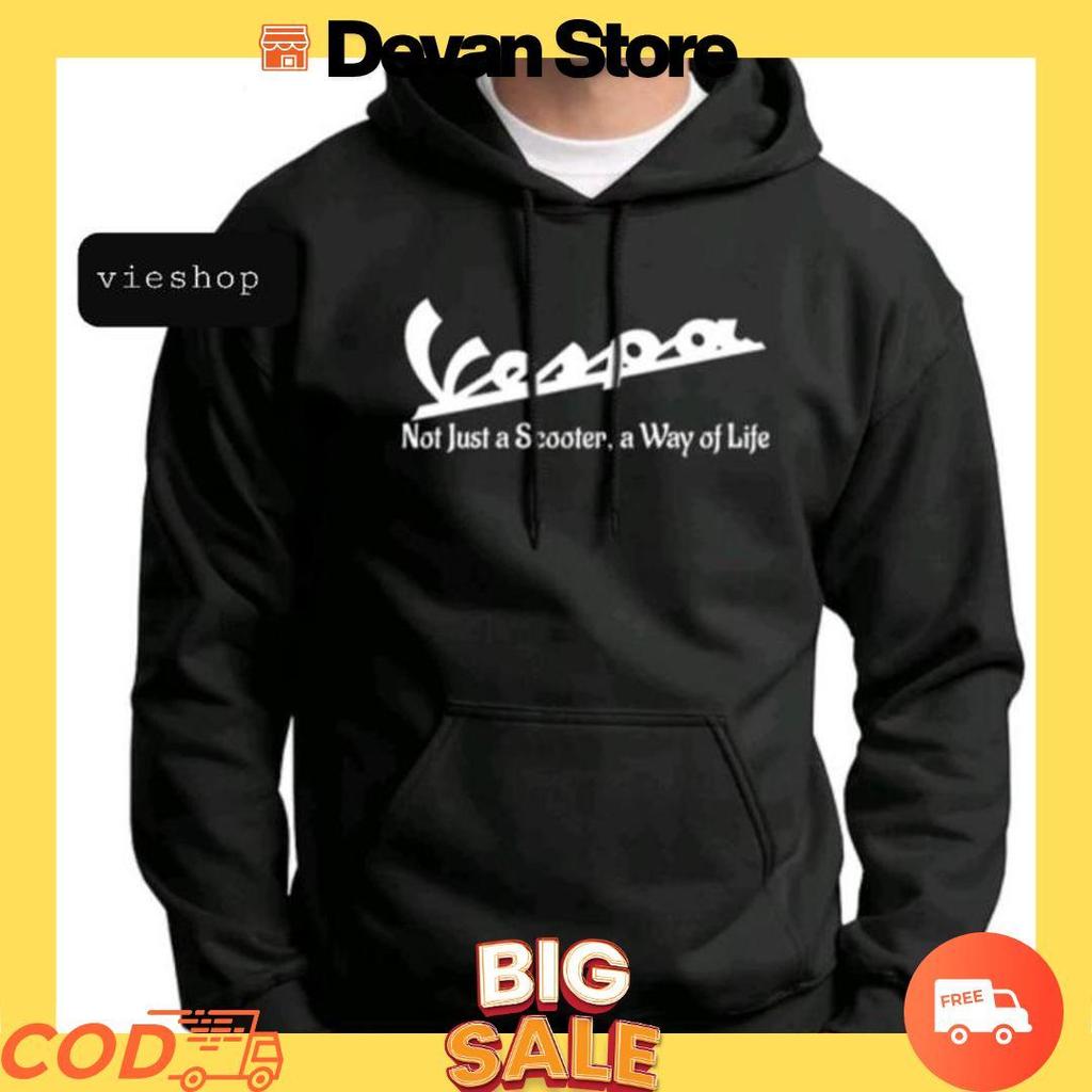 JAKET SWEATER HOODIE PRIA WANITA VESPA [B1][B1]