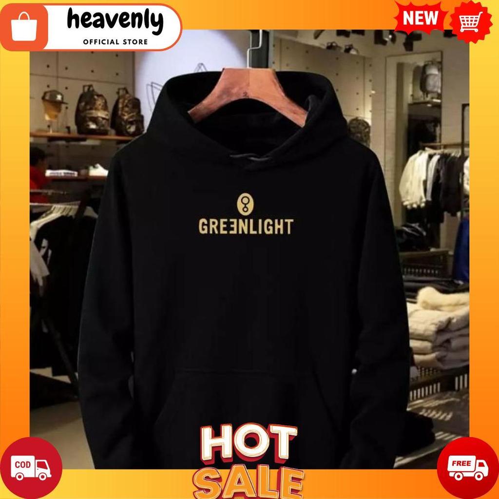 JAKET SWEATER HOODIE GREENLIGHT PREMIUM TEXT GOLD [B1][B1]