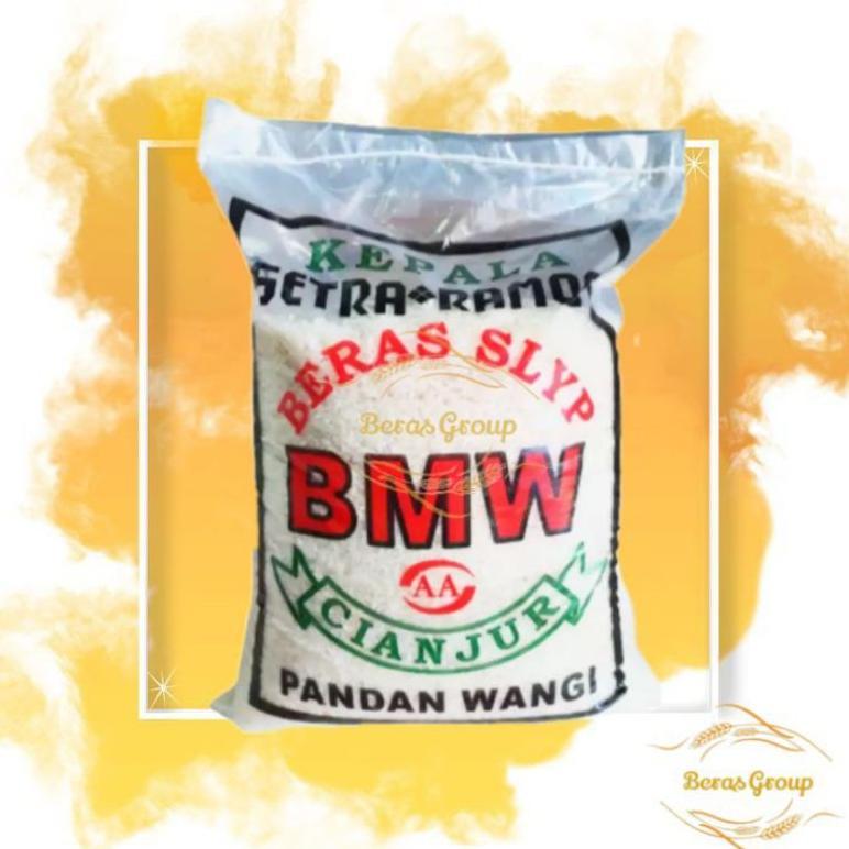 Beras Cianjur Cap Bmw 5Kg - Beras Bmw 5Kg