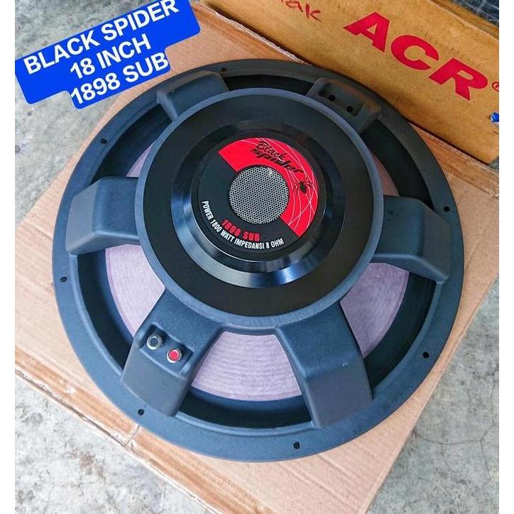 langsung order saja] Speaker Black Spider 18 Inch 1898 SUB / BS 18 Inch 1898SUB Original
