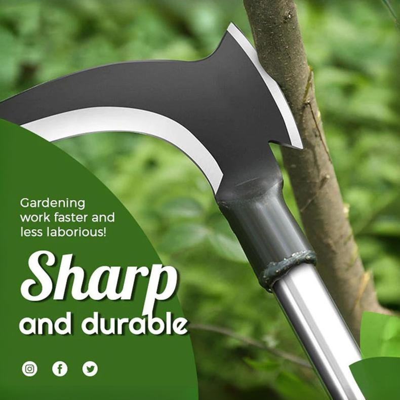 40cm Arit Rumput Baja Super Tajam/sabit Rumput Baja Asli Super Tajam/sabit Rumput/sabit Potong Rumpu