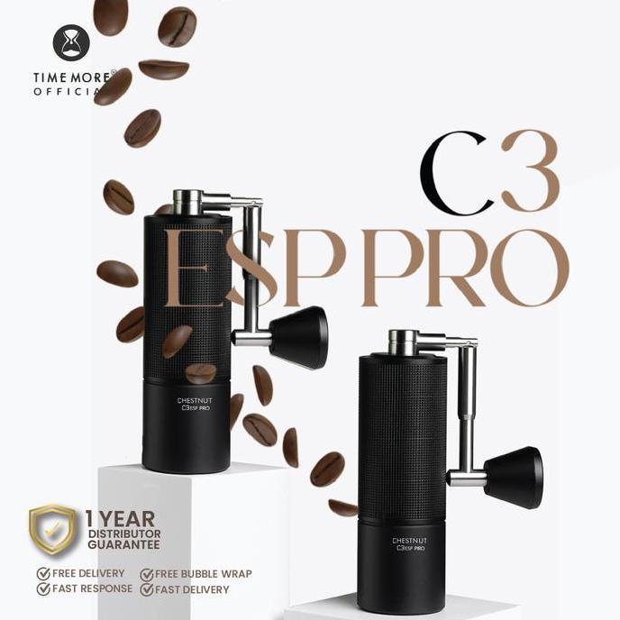 TERMURAH - Timemore Chestnut C3esp PRO Coffee Grinder Penggiling Biji Kopi Portable