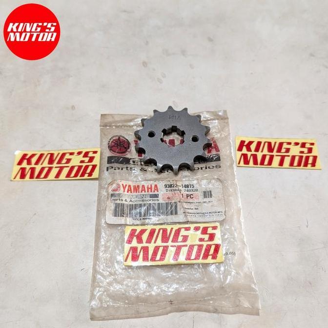 Gear Gir Depan Jupiter Mx New Vixion Byson 14T 93822 14815 Asli Ori Original Ygp Yamaha