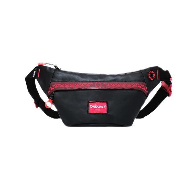 Onixers Omega Tas Selempang Pria Waterproof Pinggang Waistbag