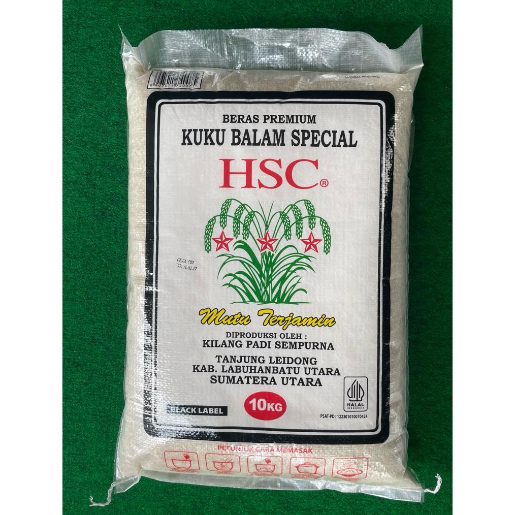 [10 Kg]  Beras Premium Hsc Kukubalam (Black) - Medan