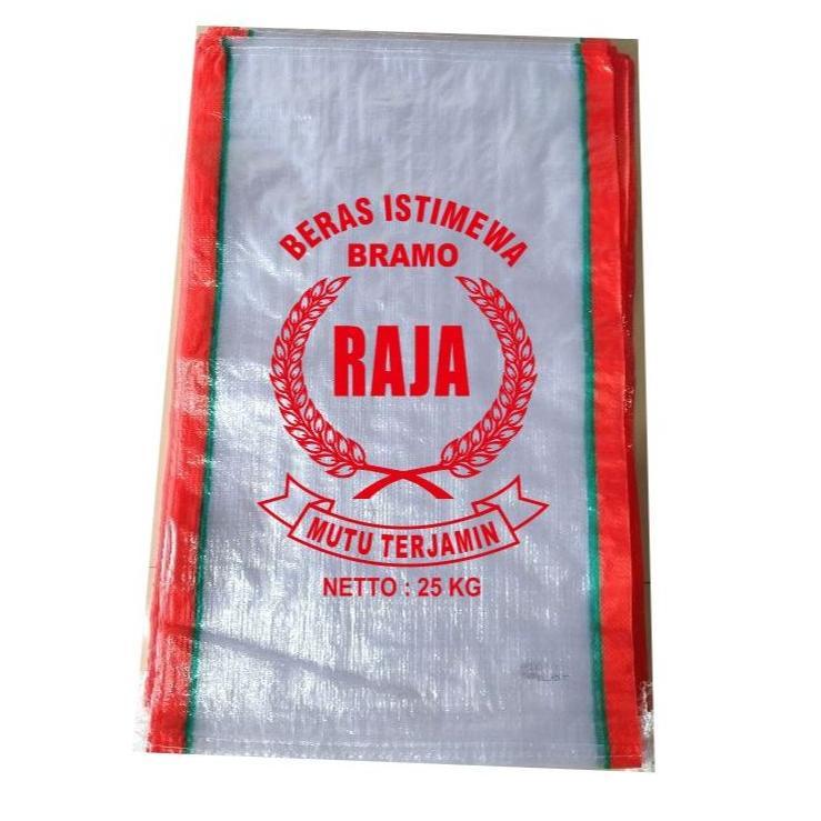 Karung Beras Plastik 25Kg Isi 50 Lembar