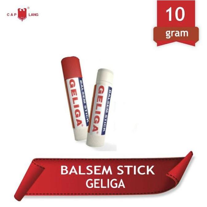BALSEM STICK GELIGA 10GR GELIGA STICK ORIGINAL CAP LANG