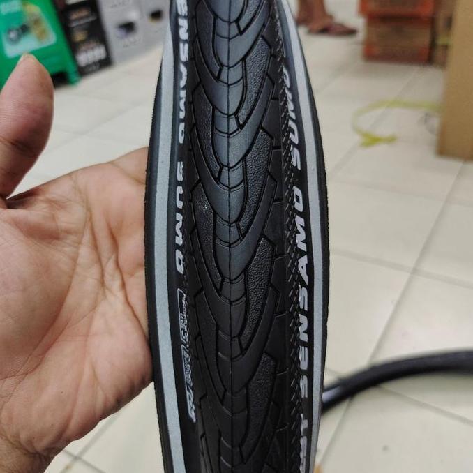 Ban Luar 700 X 35C Cst Sensamo Sumo List Reflektor 700X35 Cst Sensamo Sumo 75 Psi Semi Kevlar Ringan