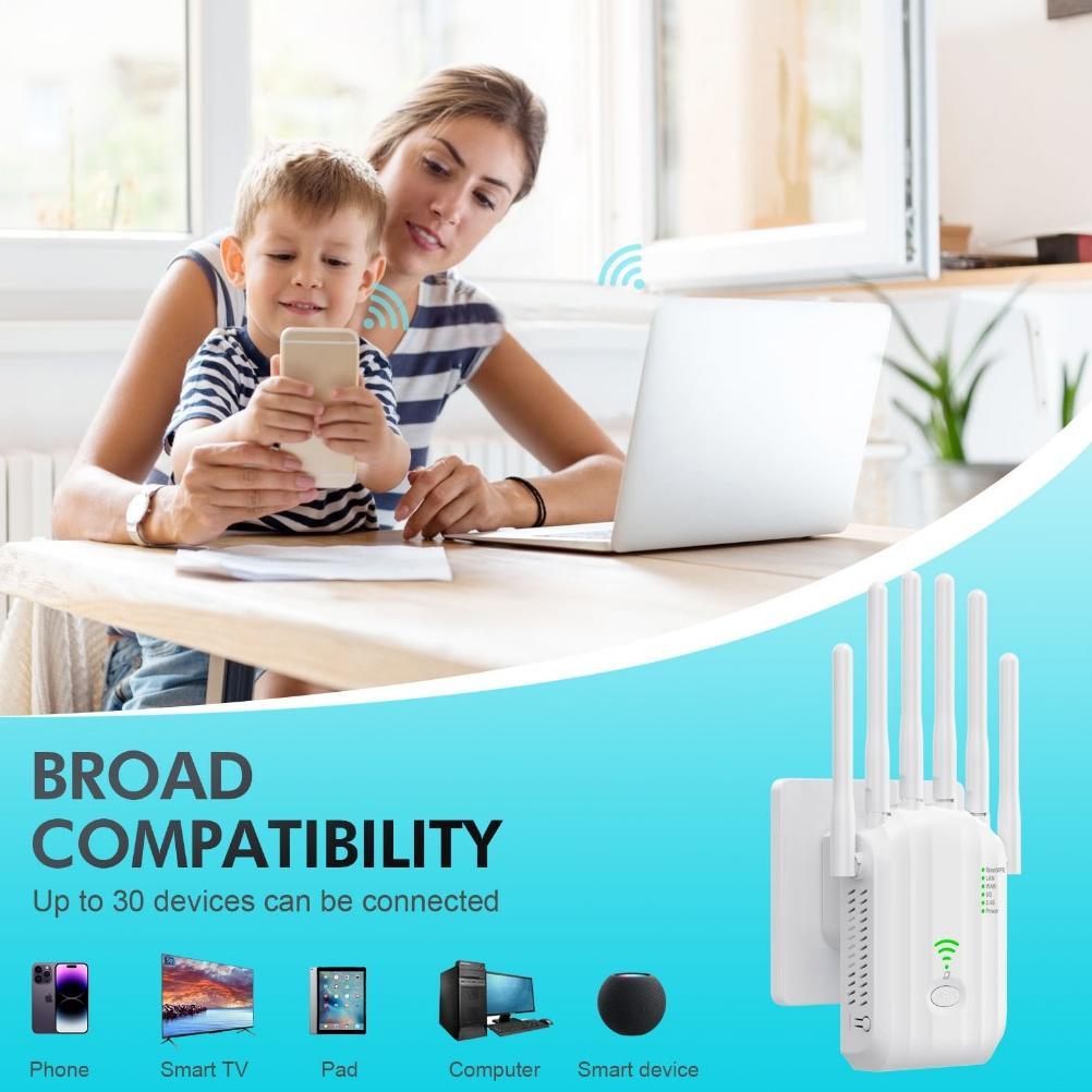 Penguat sinyal wifi Extender 300Mbps WiFi Repeater Wireless WIFI Range Extender Router Repeater Peng