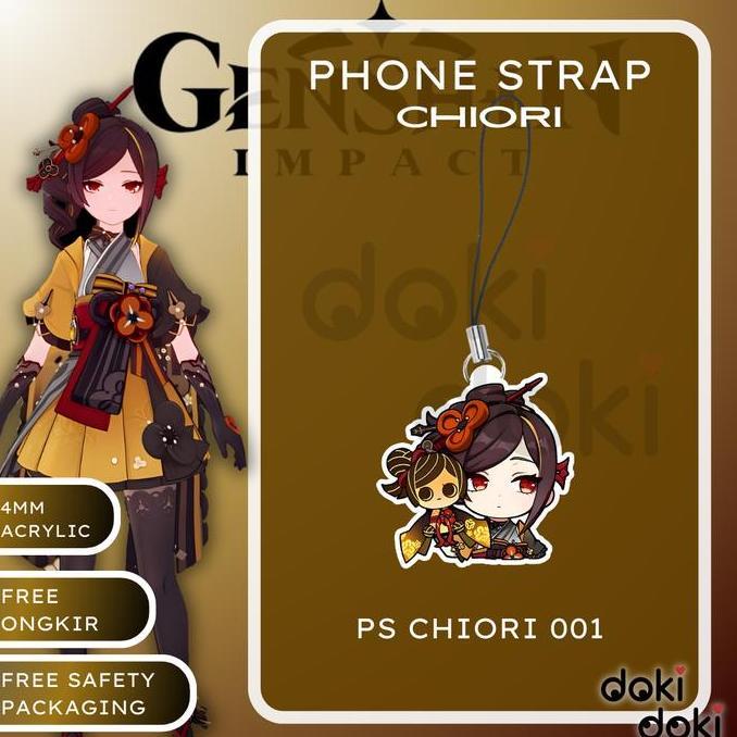 PHONE STRAP CHIORI GENSHIN IMPACT