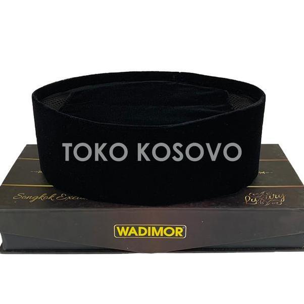 Grosir 10 Pcs Songkok Luxury Tinggi 9 Peci Solat Hitam Mewah Pria Dewasa Kopiah Sholat Anak Laki San