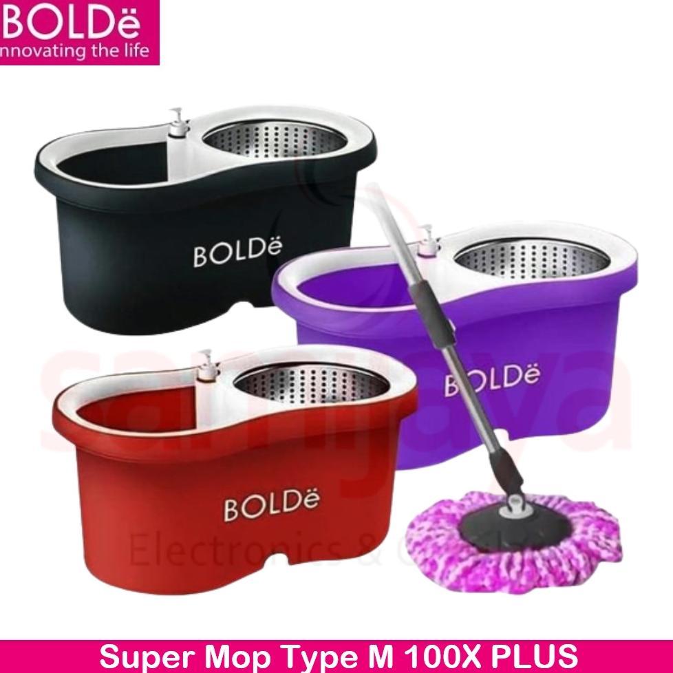 SUPER MOP BOLDe M 100 x + M 100 x + Special Edition ALAT PEL PUTAR LANTAI RUMAH SUPER MOP BOLDe Pel 