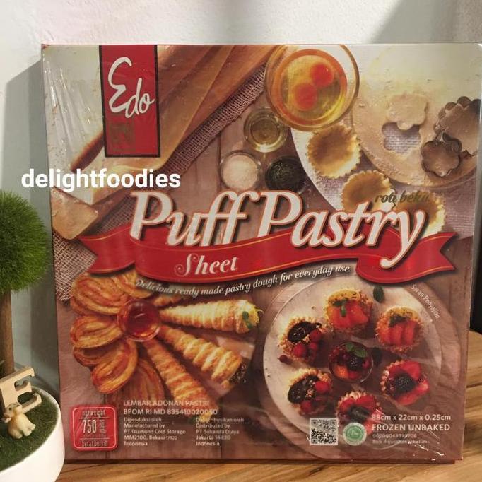 puff pastry edo sheet / kulit pastry edo YAN