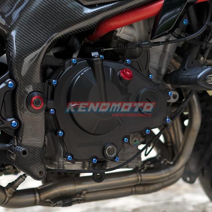 Promo Kendmoto Baut Titanium Set Mesin Kawasaki Zx25R Cod