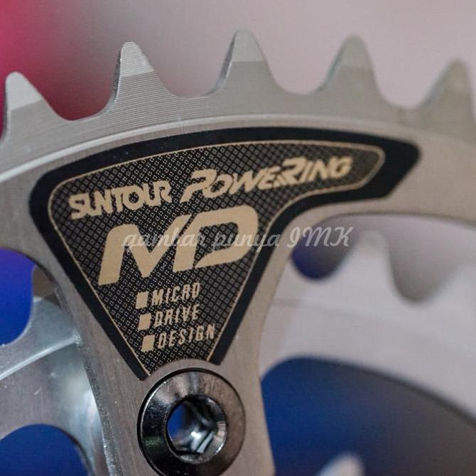 Suntour Crank Suntour Xcpro Japan Kondisi Nos Ratio 42/32/20T Cocok Untuk Touring Chainring 42 Dan 2