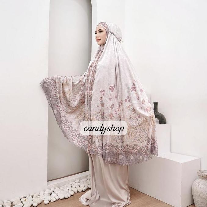 Promo Mukena Vanel silk  Glamour vz Corla Series Bunga COD