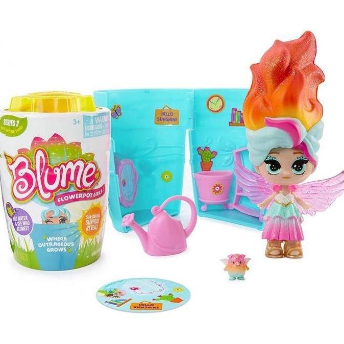 BLUME FLOWERPOT SERIES 2 ORIGINAL BLUME DOLL FUN IN THE SUN