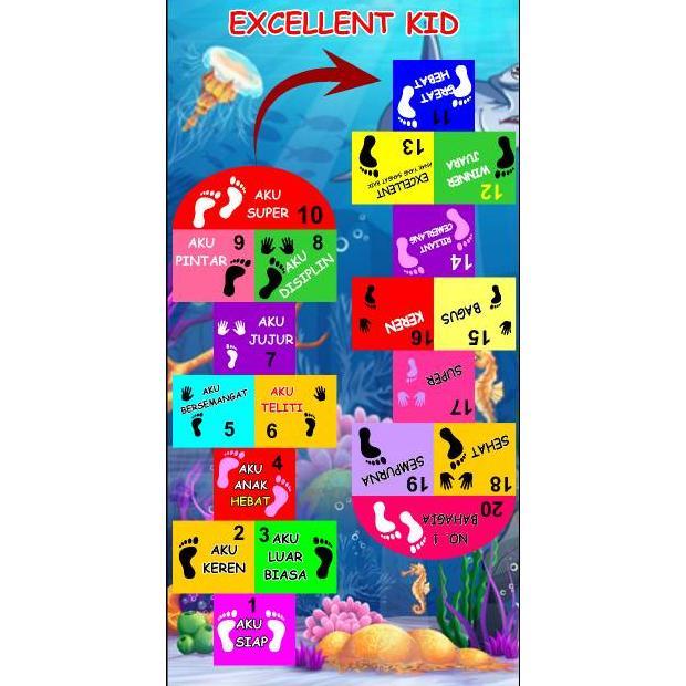 VIRAL Jejak kaki tangan anak