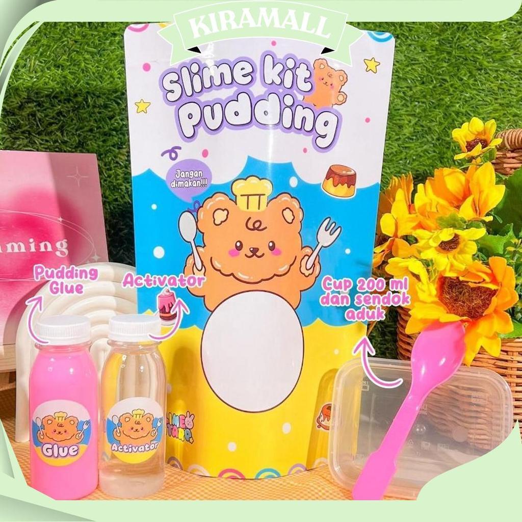 Slime Kit Pudding By Slime Bintaro || Slime Kit || Bikin Slime Sendiri || Tofu Slime Sale