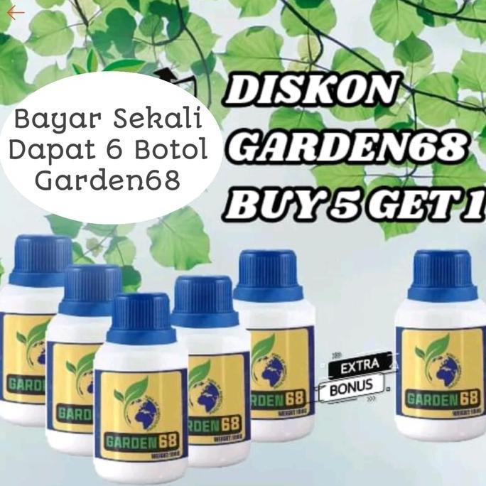 Terlaris Smart Garden68 - Pupuk Garden68 Sekali Bayar Dapat 6 Botol