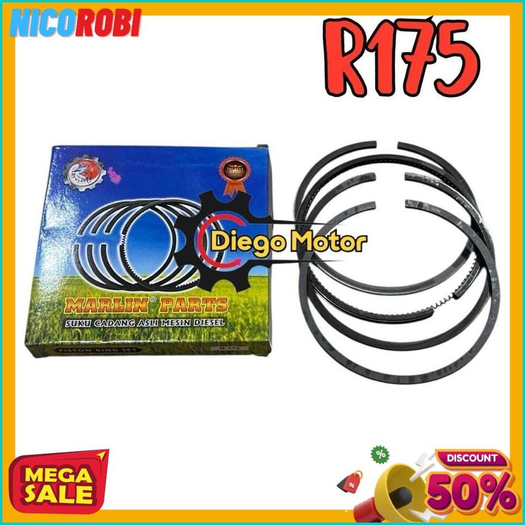 Diskon Kemerdekaan R175 Ring Piston Seher Mesin Diesel Dongfeng 7Pk Rs0
