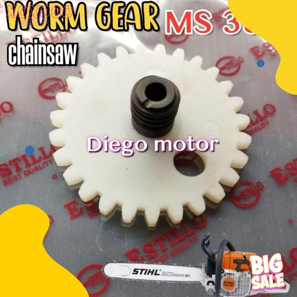 Lagi Diskon Nih Ms381 381 Worm Gear Gigi Pompa Oli Mesin Chainsaw Senso Sthil Rs0