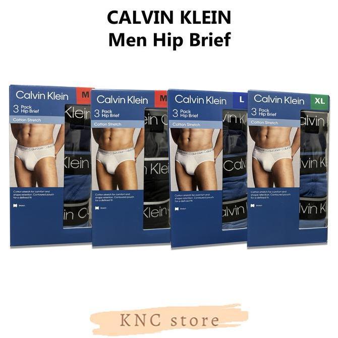 Promo Calvin Klein Underwear Men Cotton Stretch Hip Brief COD