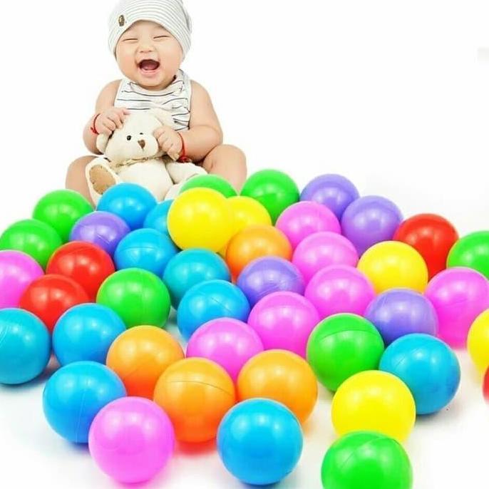 Mainan Mandi Bola Plastik Anak [20 pcs] / Mainan Anak / Bola Kecil