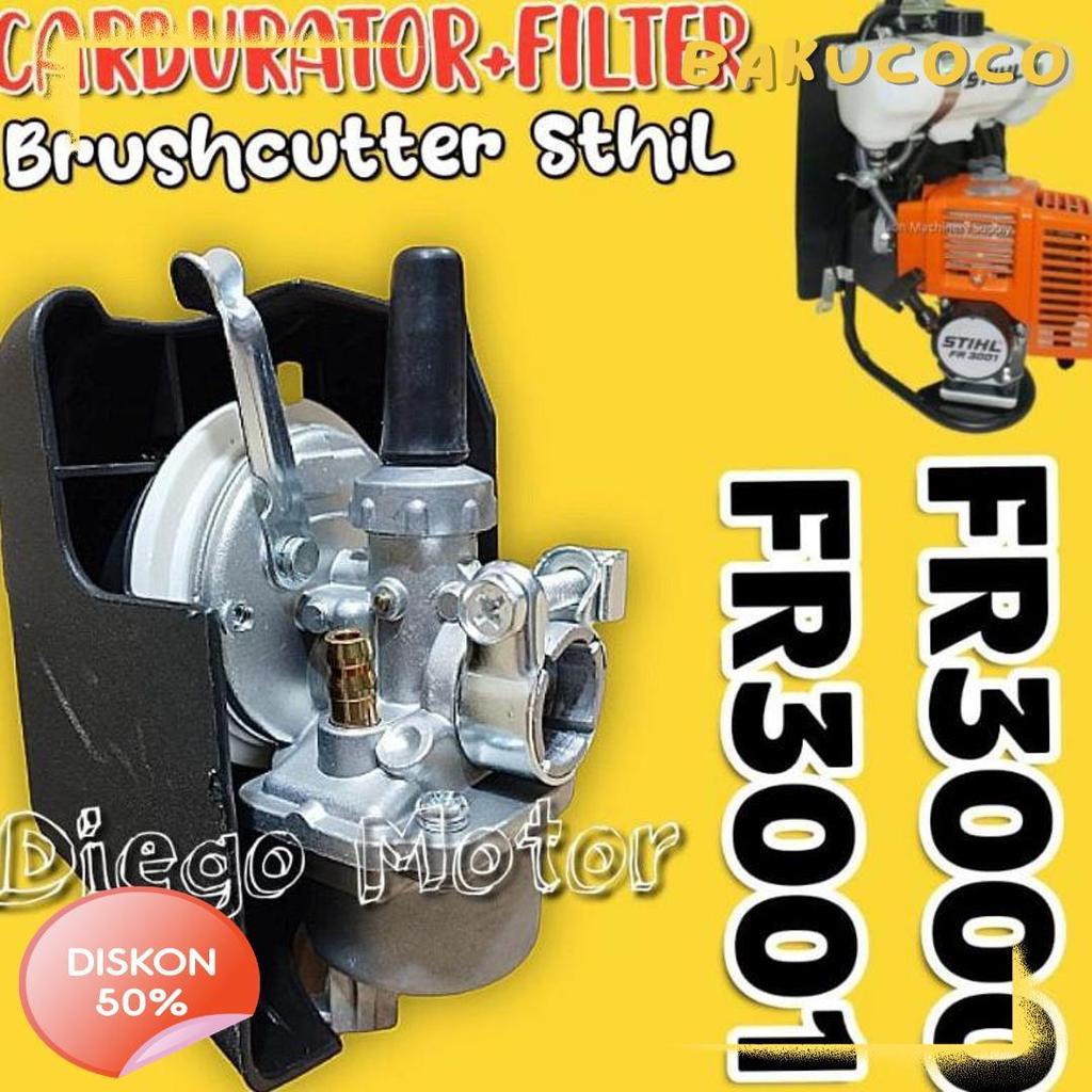 Wajib Punya Fr3001 Carburator Karburator Plus Filter Udara Mesin Potong Rumput Tipe Bg328 221 Sthill