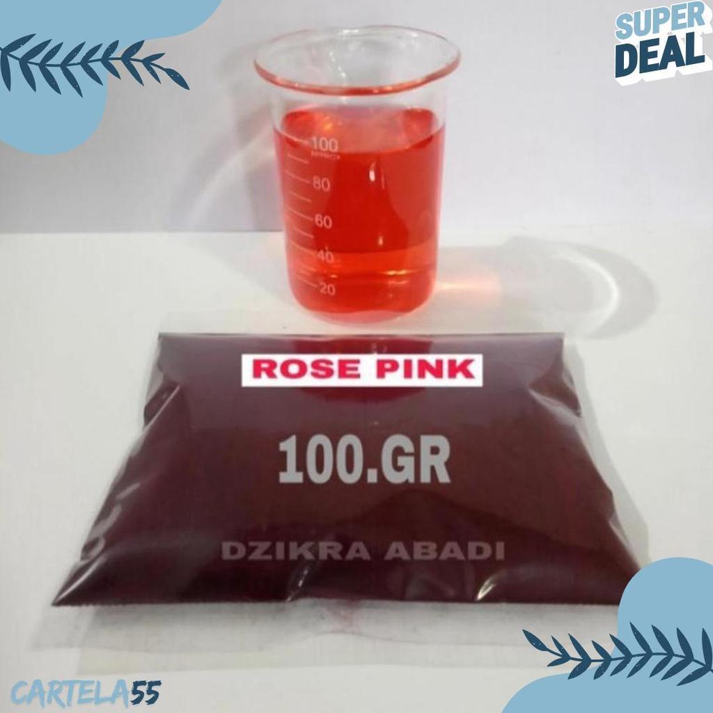Lagi Diskon Nih Pewarna Makanan Bubuk Rose Pink Merah Muda 100 Gr Rs0