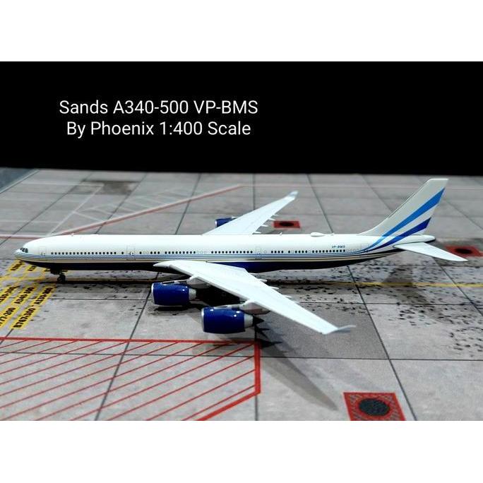 Sands A340-500 VP-BMS By Phoenix 1:400 Scale