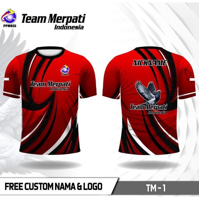 Viral Kaos jersey merpati baju team merpati free custom