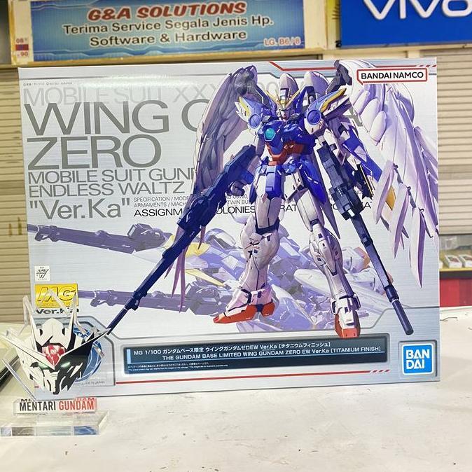 MG Wing Gundam Zero EW Ver Ka Titanium Finish