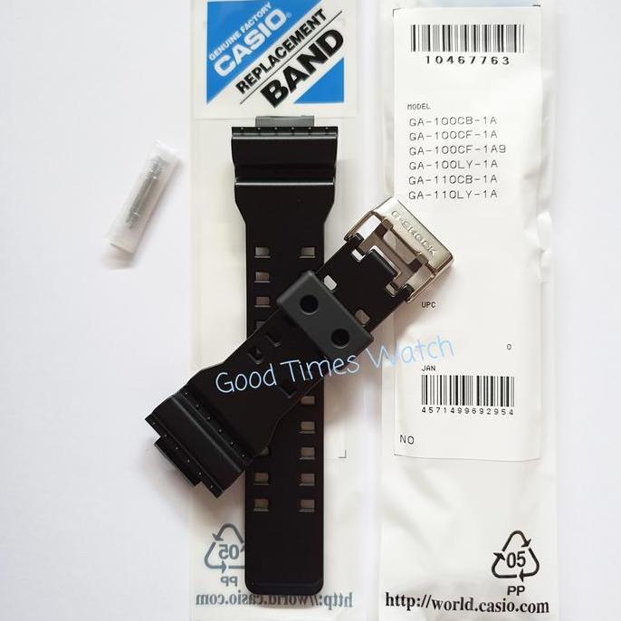 Promo STRAP G-SHOCK GA-100CB GA-100CF GA-110CB GA 100 GA 110 CASIO ORIGINAL COD