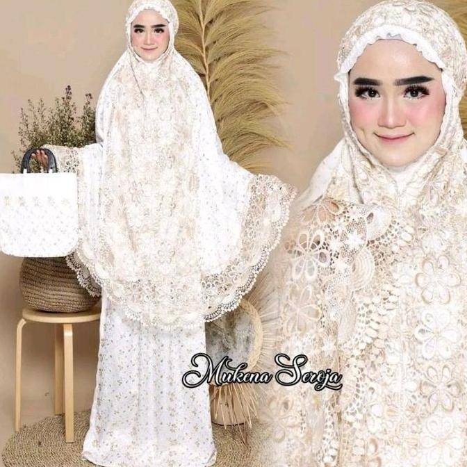 Mukena Sutra Paris Jumbo Mukena Seserahan / Mukena Hantaran / Mukena Mewah Terlaris