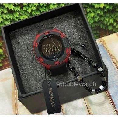 Promo Jam tangan ORIGINAL couple Water resist 100% SKYMAX 1817g COD