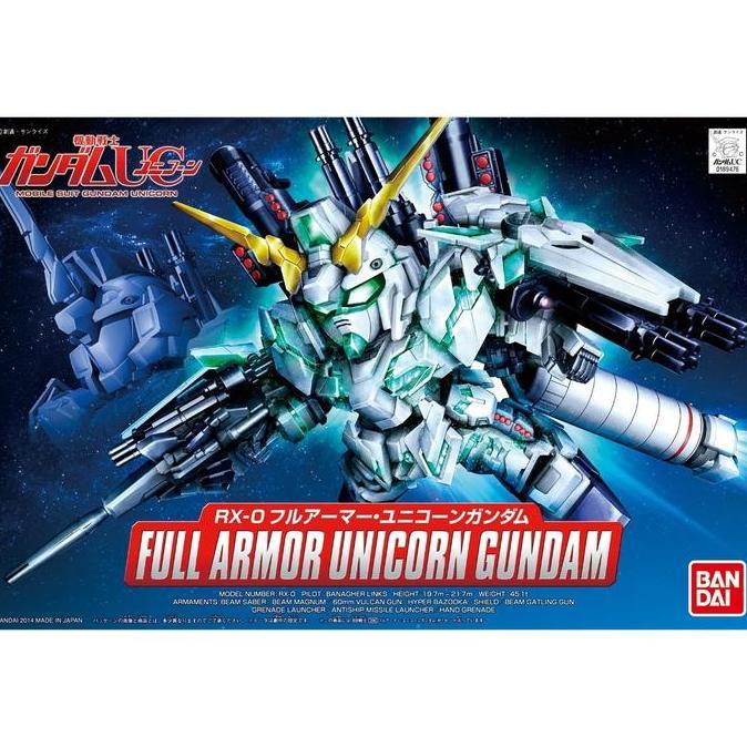 Bandai SD BB Gundam Unicorn Full Armor