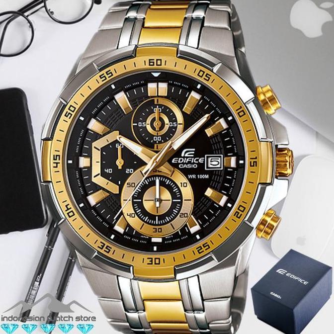 Promo EDIFICE CASIO EDIFICE Jam Tangan Pria EDIFICE EFR 539 / EF539 ORI #5 COD