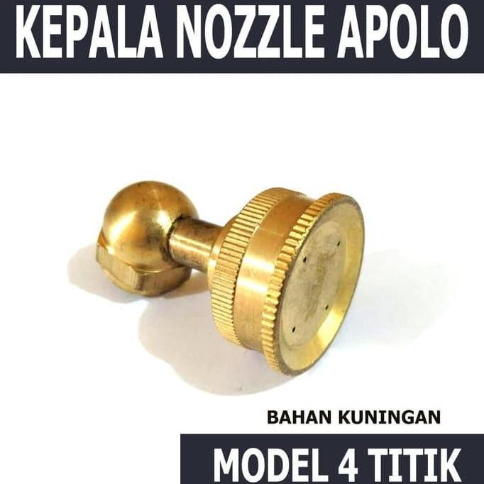 Nozzle NpjNoar 4 Lubang Bisa Diadjust Semprotan Kran